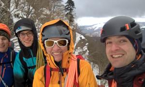 alpinisme hivernal dans les Vosges